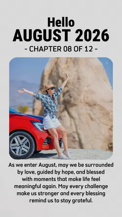 HELLO AUGUST 2026