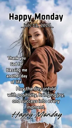 Monday july 13,2026