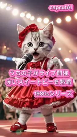 赤いスイートピー/うちの子がライブ開催