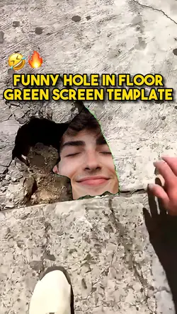 Crack in floor🤣🔥