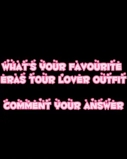 Eras tour lover fits