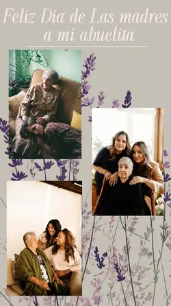 Feliz día abuelita 