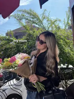 my mom and me