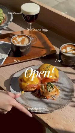brand: soft opening