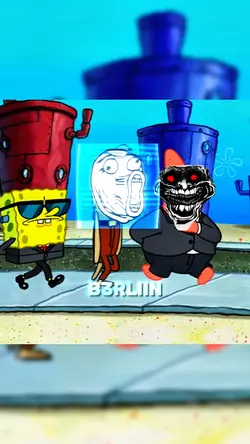 spongebob troll face