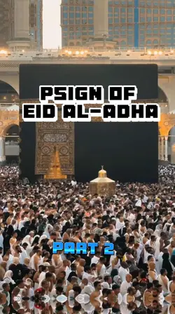 psign of
 Eid al-adh