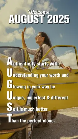 WELCOME AUGUST