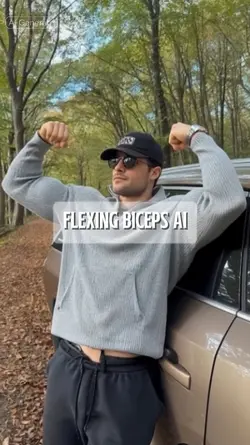 Flexing Biceps AI