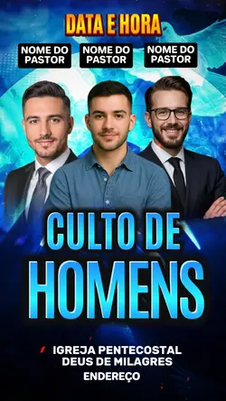 culto de homens 