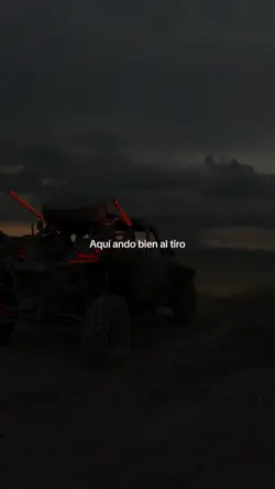 Aquí ando bien al...