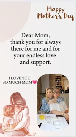 HAPPY MOTHER'S DAY 