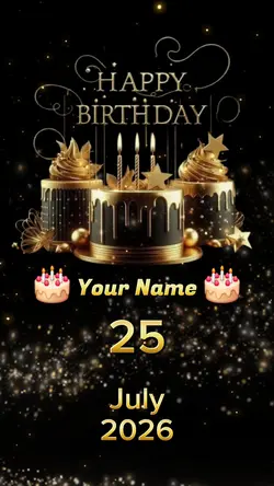Brithday 25July 2026