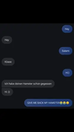 Give me my hamster 