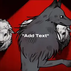 Wolf as sheep