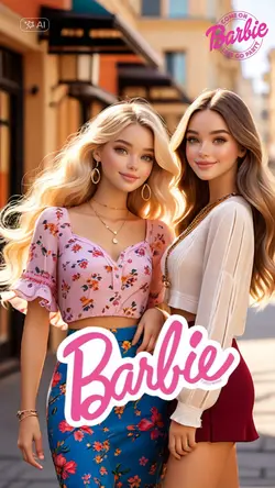 Two Barbie AI