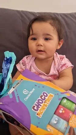 Primeira Páscoa Bebê