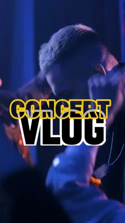 CONCERT VLOG 