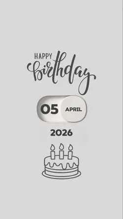 HBD 5 APRIL 2026