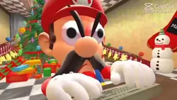 Angry mario