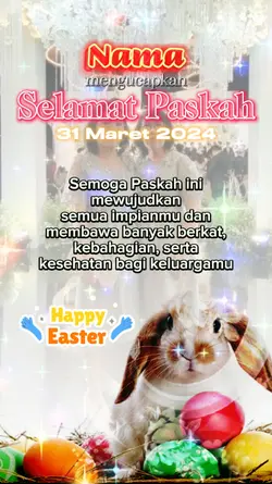MENGUCAPKAN PASKAH