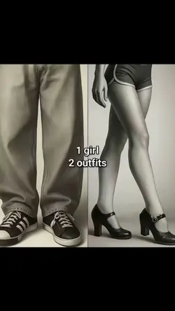 1 girls 2 outfits