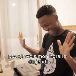 pov : horaire jeudi