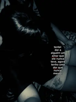 tentei dar amor
