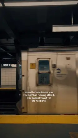 Train leaves you