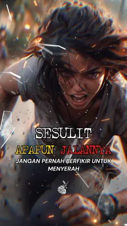 Jangan menyerah