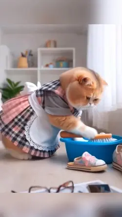 Funny Ai cat video