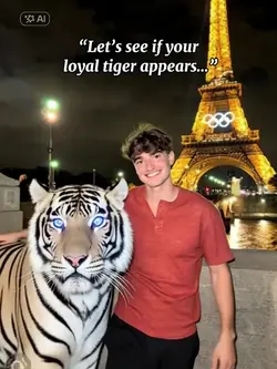 have a tiger pet