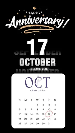 Anniversary 17 oct. 