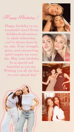 BIRTHDAY SISTER 