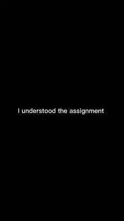 The Assignment 