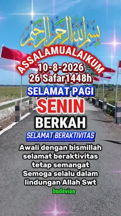 Senin 10 Agustus
