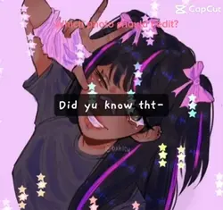 Did yk?