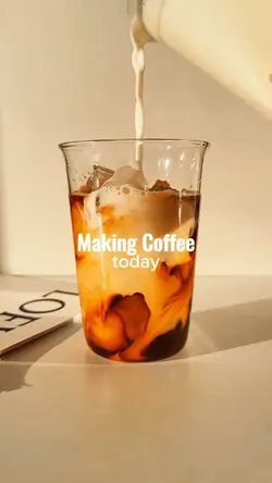 making coffee today.