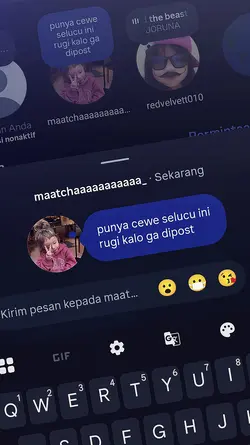 punya cewe selucu