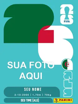 Figurinha Argélia