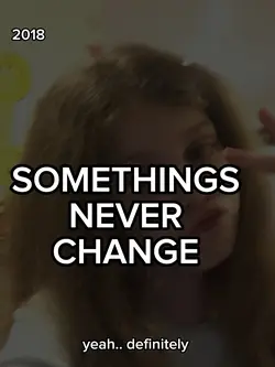 never change
