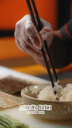 Cooking sushi