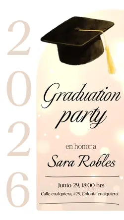 fiesta de graduación