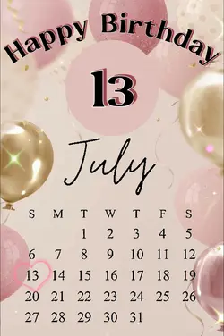 july 13