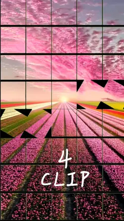 4 CLIP SQUARES