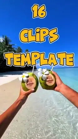16 clips template