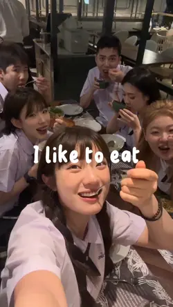 I like to eat