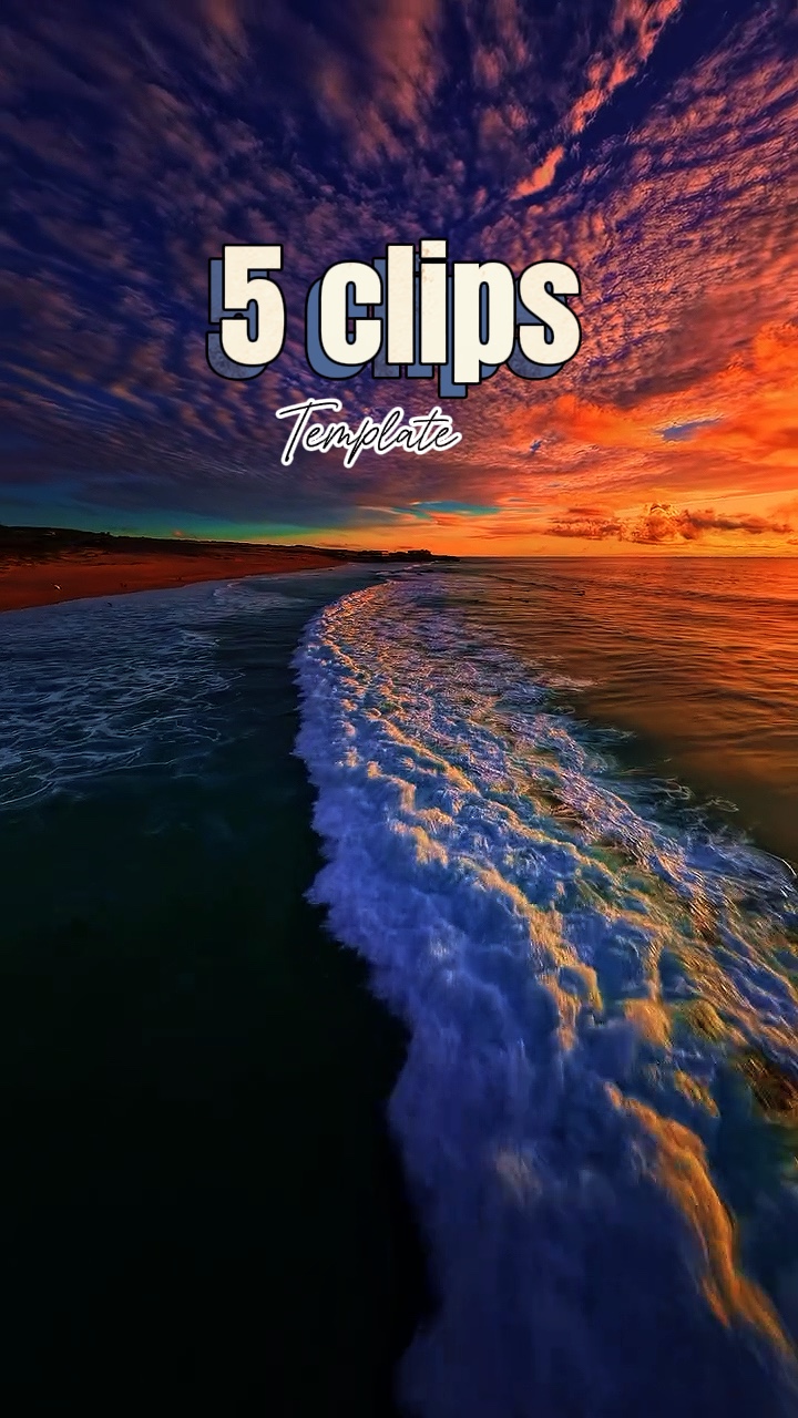 capcut template cover