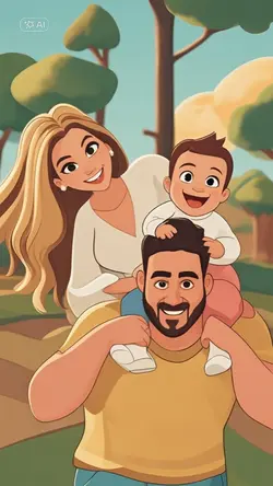 cartoon foto ia