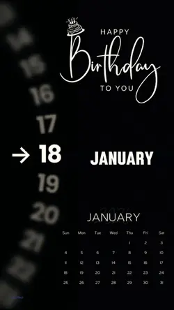 JANUARY16 BIRTHDAY