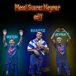 Neymar Messi Suarez